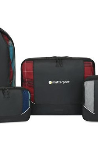 American Tourister 102702 - Zoom Turbo Recycled rPET 4 Piece Packing Cube Set