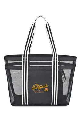 Gemline 102712 - Playa Recycled Nylon Mesh Beach Tote - AWARE™