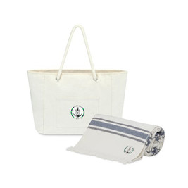 Gemline 102718 - Conjunto de bolsa náutica y toalla Bayside