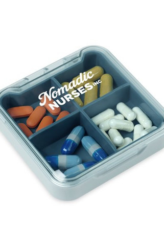 Gemline 102728 - Easy Go Recycled PP Supplement Pill Organizer