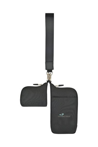 Gemline 102781 - Well Studio Recycled Nylon Dual Pouch Lanyard - AWARE™