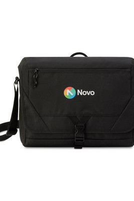 Gemline 102786 - Peak Recycled rPET Laptop Messenger Bag