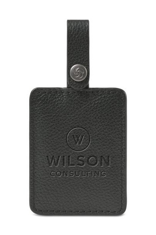 Samsonite 102836 - Leather Bag Tag