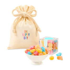 Gourmet Expressions 102853 - Sugarfina Heavenly Sours Candy Cube Gift Bag