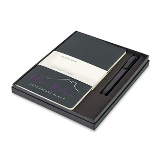 Moleskine 102941 - Large Cahier and GO Pen Gift Set