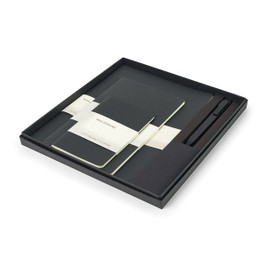 Moleskine 102942 - Set de regalo surtido de cuadernos Cahier y bolígrafos GO