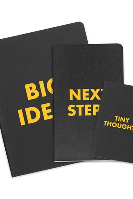 Moleskine 102973 - Assorted Size Cahier 3-Pack