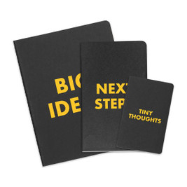 Moleskine 102973 - Assorted Size Cahier 3-Pack