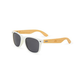 Gemline 103126 - CapeShades Recycled Bamboo Sunglasses White Frame