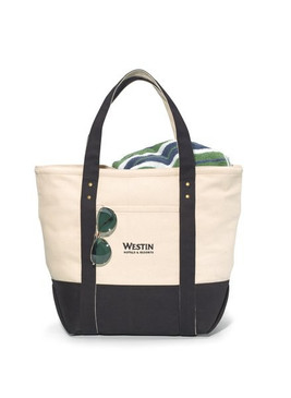 Gemline P1211 - Seaside Zippered Cotton Tote