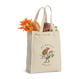 Gemline P61270 - Recycled Cotton Market Tote Bag - AWARE™
