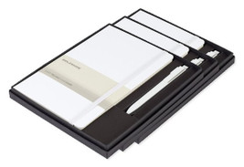 Pack of 30 Moleskine 100479 - Large Notebook and GO Pen Gift Set