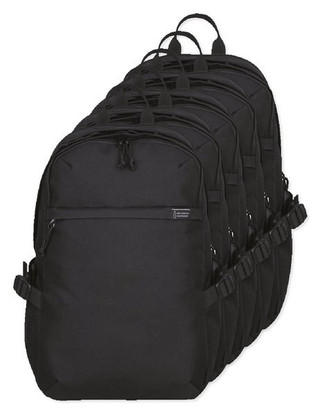 Pack de 5 GiftRetail 100806 - Mochila para portátil Renew de rPET reciclado - AWARE™