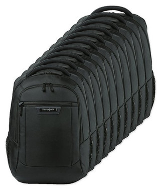 Pack of 10 Samsonite 101325 - Classic Business Perfect Fit Laptop Backpack