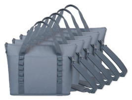 Pack of 5 GiftRetail 101608 - Acadia Recycled rPET Tote Cooler