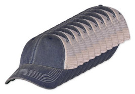 Pack of 100 Merrimack Hat Co. 102238 - Austin Vintage Trucker