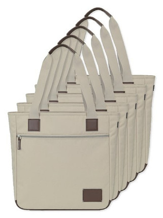 Pack de 5 Heritage Supply 102467 - Tote de rPET reciclado de Co. Legacy