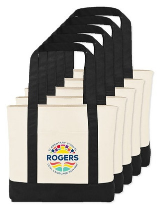 Pack de 5 GiftRetail 102546 - Gran bolsa de lona
