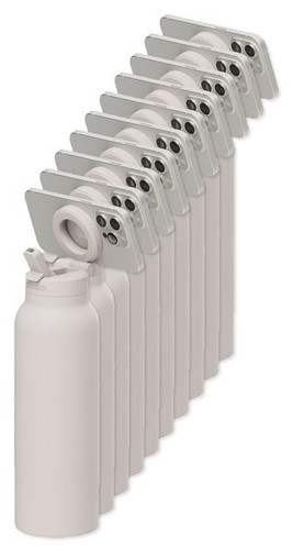 Pack de 10 Ringo 102994 - Botella de agua RINGO Pro con anillo magnético potenciador - 24 Oz.