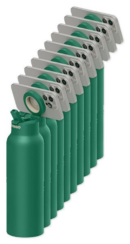 Pack de 100 Ringo 102994 - Botella de agua RINGO Pro con anillo magnético potenciador - 24 Oz.
