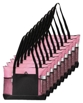 Pack of 100 GiftRetail P1100 - Select Zippered Tote