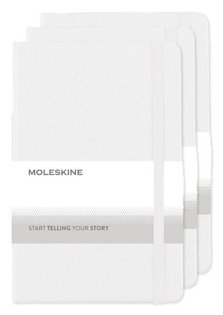 Pack de 30 Moleskine P40030 - Cuaderno mediano de tapa dura rayado