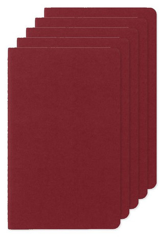 Pack de 5 Moleskine P40065 - Cuaderno grande con líneas