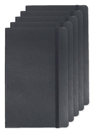 Pack of 50 Moleskine P40616 - Soft Cover Ruled Large Notebook