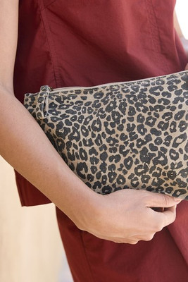 WESTFORD MILL WM330 - Leopardenmuster-Clutch