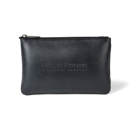 Travis & Wells 100094 - Leather Zippered Pouch