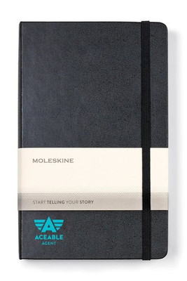 Moleskine 100195 - Hard Cover Ruled Large Expanded Notebook