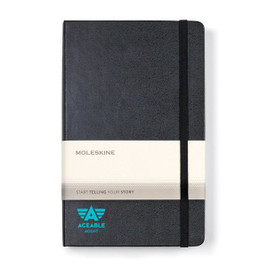 Moleskine 100195 - Hard Cover Ruled Large Expanded Notebook