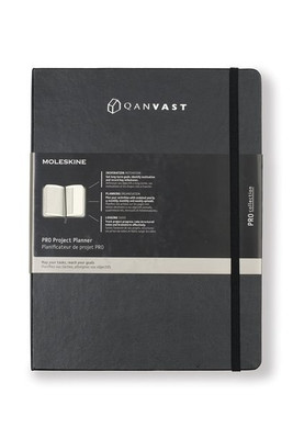 Moleskine 100473 - Hard Cover Ruled XL Professional Project Planner
