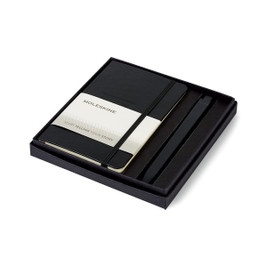 Moleskine 100475 - Pocket Notebook and GO Pen Gift Set