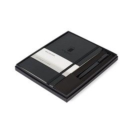Moleskine 100479 - Large Notebook and GO Pen Gift Set