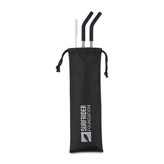 Aviana 100552 - ™ Poppy 2-Pack Stainless Straw Set