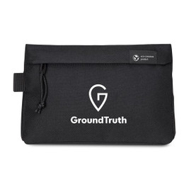 Gemline 100803 - Bolsa con cremallera de rPET reciclado Renew - AWARE™