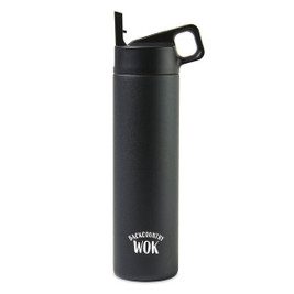 MiiR 101224 - Vacuum Insulated Wide Mouth Leakproof Straw Lid Bottle - 20 Oz.