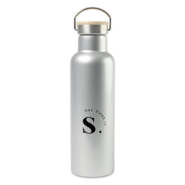 Aviana 101349 - ™ Metallics Double Wall Stainless Steel Wine Bottle - 25 Oz.