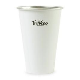 GiftRetail 101360 - Tasse de stade en aluminium pré-match - 18 oz.