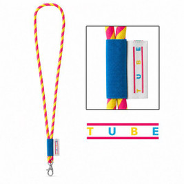 Lanyard'In 75001S - Gedrucktes Muster von Lanyard TUBE Long (Ø 7 mm)