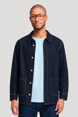 Les Filosophes MONTESQUIEU - Surchemise unisexe en denim
