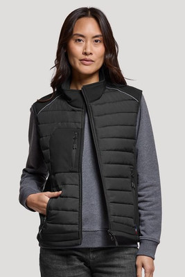 Mustaghata MORZINE - Women's hybrid bodywarmer Made in France.
