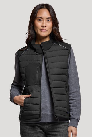 Mustaghata MORZINE - Womens hybrid bodywarmer Made in France.