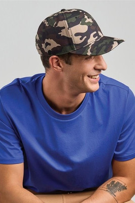 Atlantis ACBEAS - Atlantis Beat S 6 Panel Structured Mid Profile Mid Visor Recycled Cap
