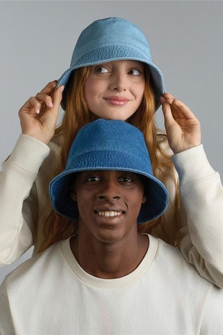 Atlantis ACDANA - Atlantis Dana Unstructured Denim Recycled Bucket Hat