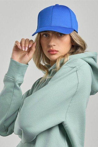 Atlantis ACSKYC - Atlantis Skye 6 Panel Structured Mid Profile Mid Visor Dope Dye Recycled Cap
