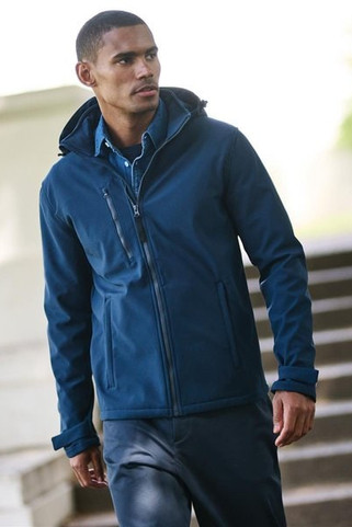 Regatta Professional RTRA701 - Regatta Venturer 300 3 Layer Hooded Softshell F/Z Adult