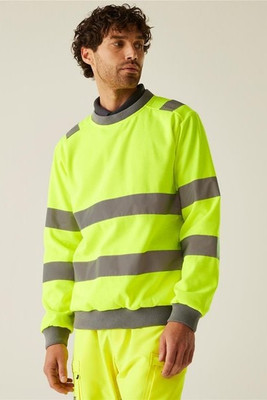 Regatta Professional RTRF813 - Regatta Pro Contract Hi Vis Sweat 280 Adult