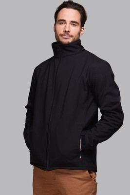 Mustaghata BELLECOMBE - Men's softshell jacket in recycled polyester Made in France